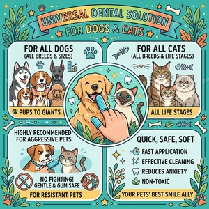 Gel per l'Igiene Orale di Animali Domestici OEM/ODM, Pasta Dentale Postbiotica per Cani e Gatti, Senza Spazzolino, Rinfrescante per l'Alito, Dispenser a Siringa, Etichetta Privata - Product Image 3