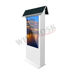 Outdoor 55 pollici Solar Powered LCD Pubblicità Digital Signage