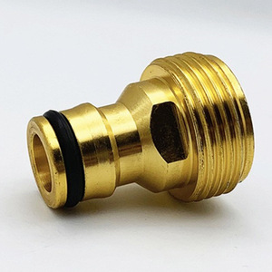 Aluminium 3/<b>4</b> Inch Male <b>Garden</b> Water Connector Threaded Forging Durable Bulk Hose Fitting - Product Image 1