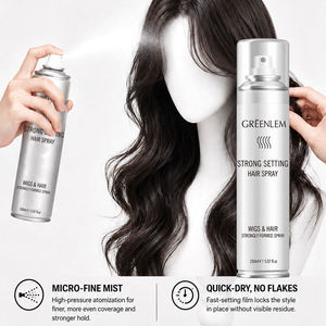 Spray Coiffant et Gel Fixateur pour Perruques en Cheveux Naturels, Fabrication OEM/ODM, Marque Privée - Product Image 5