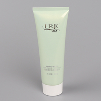 Tube vide en PE pour nettoyant visage, 120 ml, 150 ml, couleurs personnalisables, avec bouchon à vis, pour emballage de cosmétiques et de crème solaire