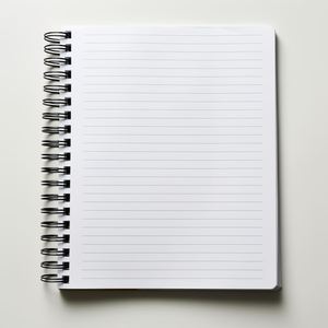 Quaderno a Spirale A5 di Alta Qualità con Copertina in Pelle PU Professionale, Pianificatore Stampato, Certificato BSCI, 80 Fogli, Carta 100gsm - Product Image 2