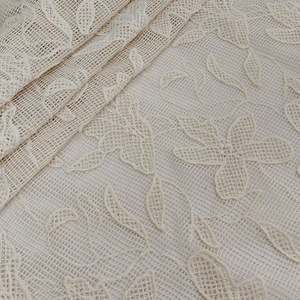 Tela de Malla Floral Transpirable y Soluble <span class=keywords><strong>en</strong></span> Agua, 100% Algodón, <span class=keywords><strong>para</strong></span> Vestidos Bordados o Hawaianos - Product Image 5