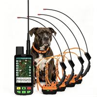 Traceur GPS Avancé pour Chien GNSS Multi-Constellation Compatible 4G Android en Plastique ABS Étanche Cartes HD Hors Ligne Suivi d'Activité