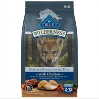 Nourriture sèche pour chiots Blue Buffalo Wilderness au poulet et aux céréales saines