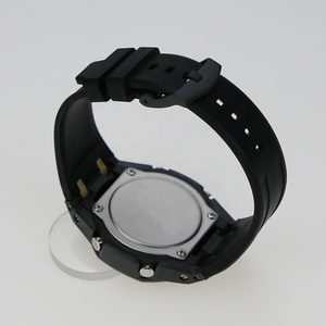Boîtier en acier inoxydable 316L de kit de mod de couleur noire d'IP GA2100 avec la vis d'or de bracelet de montre de silicone pour le boîtier de montre GA-<span class=keywords><strong>2100</strong></span> - Product Image 5