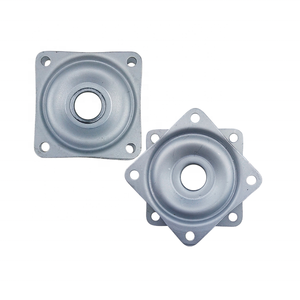 Bộ bàn ăn hiện đại <span class=keywords><strong>4</strong></span> món mạ kẽm <span class=keywords><strong>4</strong></span> inch, mặt bàn xoay sắt 360 độ, dành cho phòng khách - Product Image 6