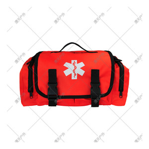 Sac de secours pour le camping, en tissu Oxford orange, durable, trousse de premiers soins pour les entraînements d'urgence en plein air - Product Image 4