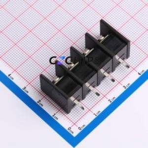 WJ55S-B-10.0-4P Barrier Terminal Block P=10mm Connector - Product Image 2