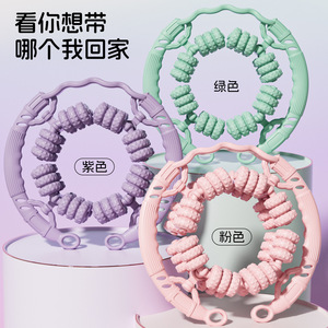 เครื่องนวดขา 48 ลูกกลิ้งแบบวงกลม สำหรับคอและขา สีเขียวมิ้นท์ สีชมพูโมเนต์ สีม่วงลาเวนเดอร์ - Product Image 1