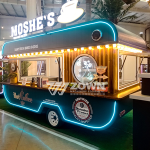 Custom Electric Mobile Food Truck Essential Cooking Equipment <b>Concession</b> Cart For Scenic Area Juice Burger Vendor Business - Product Image 6
