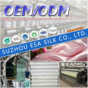 Tissu en satin charmeuse de soie de mûrier 100% pure non toxique, tissé, teint uni, respirant, 16/19/22/25/30/40MM, pour literie, rideaux et robes - Product Image 4