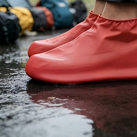 Protège-chaussures de camping imperméables à usage unique, accessoires de pluie pour voyages en plein air, fabriqués en Chine