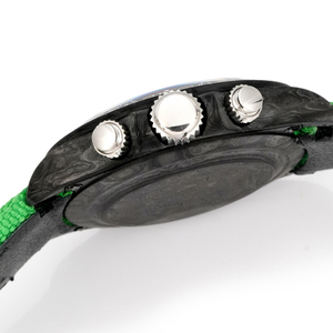 2026 New Green White Carbon Fiber Circular <strong>Watch</strong> the Bright Colors Are Suitable for Yacht Parties Upscale <strong>Vacations</strong> <strong>Watch</strong> - Product Image 4