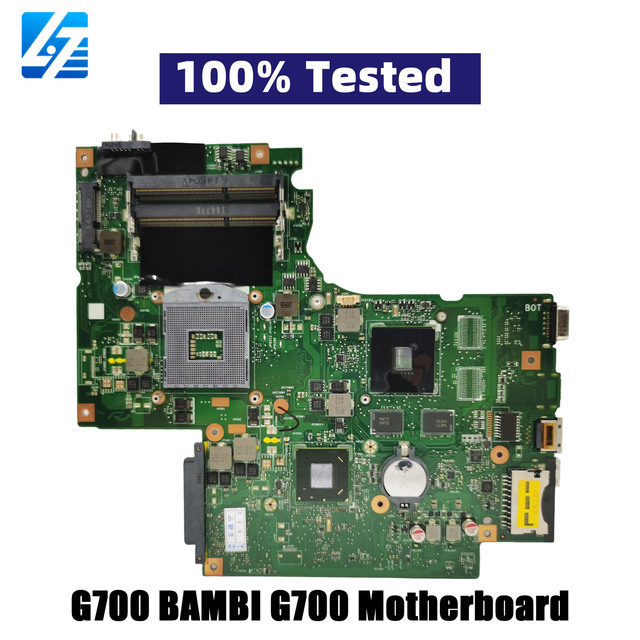 For Lenovo IdeaPad G700 G700 Laptop Motherboard With HM70 Chipset PAG989 17.3 Inch 100% Fully Tested