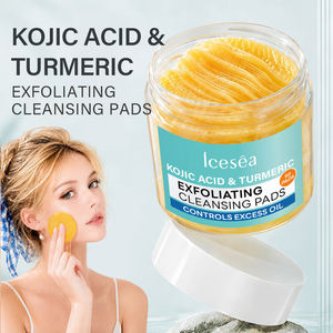 Fabricant en gros OEM/ODM – Tampons anti-acné pour adultes à l'extrait de curcuma, vitamine C, hydrolat de camomille et extrait de pépins de pamplemousse - Product Image 2