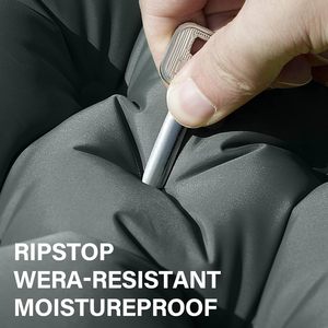 Colchoneta <span class=keywords><strong>Doble</strong></span> para Acampar de 4 Pulgadas de Grosor Ultrafino con Diseño de Bomba de Pie, Colchoneta Inflable Ligera para 2 Personas con Almohada - Product Image 3
