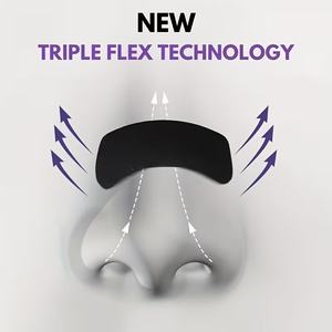 Bande adhésive nasale personnalisée non médicamenteuse, adhésif stable pour une longue conservation - Product Image 1