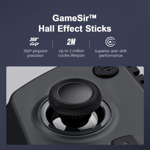 Garanzia di 1 anno per il controller wireless Gamesir X5S BT, gamepad estensibile con joystick a effetto Hall per PC, iOS, Android, <span class=keywords><strong>Switch</strong></span> 2 - Product Image 4