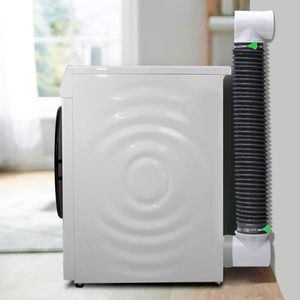 Kit <span class=keywords><strong>de</strong></span> <span class=keywords><strong>tuyau</strong></span> <span class=keywords><strong>d</strong></span>'évacuation pour sèche-<span class=keywords><strong>linge</strong></span> intérieur, kit <span class=keywords><strong>de</strong></span> raccordement <span class=keywords><strong>de</strong></span> <span class=keywords><strong>tuyau</strong></span> <span class=keywords><strong>d</strong></span>'évacuation à 90 degrés, conduit <span class=keywords><strong>de</strong></span> <span class=keywords><strong>tuyau</strong></span> <span class=keywords><strong>d</strong></span>'évacuation pour sèche-<span class=keywords><strong>linge</strong></span> pour espaces restreints - Product Image 2