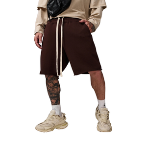 Pantalones Cortos Deportivos Casuales de Algodón para Hombre, Pantalones Cortos de Algodón y Poliéster Gruesos, Tallas S a 3XL - Product Image 2