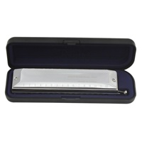 Wholesale 16-Hole Metal Toy Harmonica for Beginners 64-Tone Chromatic Diatonic Pronunciation Method