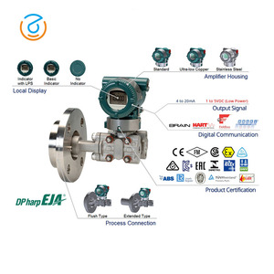 Sensor de Nivel Digital con Precisión del 0.075%, Yokogawa EJA210E, Montaje con Brida, Diferencial - Product Image 2