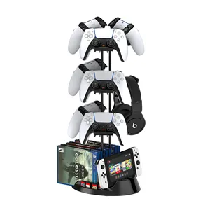 Soporte colgante para auriculares para <span class=keywords><strong>PlayStation</strong></span> <span class=keywords><strong>VR</strong></span> <span class=keywords><strong>2</strong></span> para Steam para Switch <span class=keywords><strong>VR</strong></span> Game Gamepads Goggles Mount Game Controller Support - Product Image 6