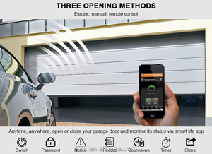 Portes <span class=keywords><strong>de</strong></span> <span class=keywords><strong>garage</strong></span> combinées plates pliantes en bois massif Application <span class=keywords><strong>de</strong></span> villa coupe-vent <span class=keywords><strong>Garage</strong></span> professionnel fabriqué <span class=keywords><strong>Entreprise</strong></span> à vendre - Product Image 6