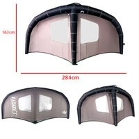 ODM Kitesurf Wing Surf Personnaliser Gonflable Sup Foil Board Wingfoil Windsurf Sail Wing Poignée en fibre de carbone 5m Wing Foil