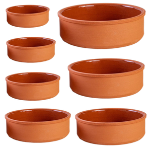 Tazón de Cerámica Ecológico Hecho a Mano, de Arcilla de Color Porcelana, Apto para Microondas y Horno, Plato de Terracota para <span class=keywords><strong>Tapas</strong></span> - Product Image 2