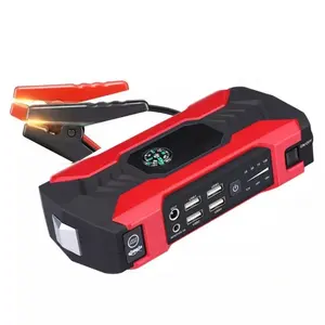 Dung Lượng Cao Pin Jumper Booster Khẩn Cấp Xách Tay Xe Ngân Hàng Điện 12V 4USB Jumpstart 28000MAh Nhảy Khởi Động Cho Xe