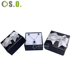 Caja de Joyería Deslizante con Logotipo Personalizado, Empaque de Cartón Ecológico de 10*10*3cm, Forma Personalizada para Aretes, Anillos y Collares - Product Image 1