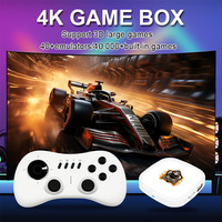 Consola de Videojuegos Y1 de 64GB/128GB con 40000 Juegos, Caja de Juegos HD para TV, Dos Controles para PS1/PPSPP/MAME Arcade, Joystick Inalámbrico