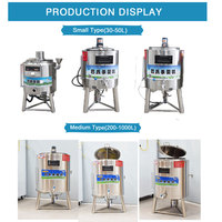 Machine de pasteurisation de lait de ketchup de type bain d'eau de 1 tonne pour les fruits