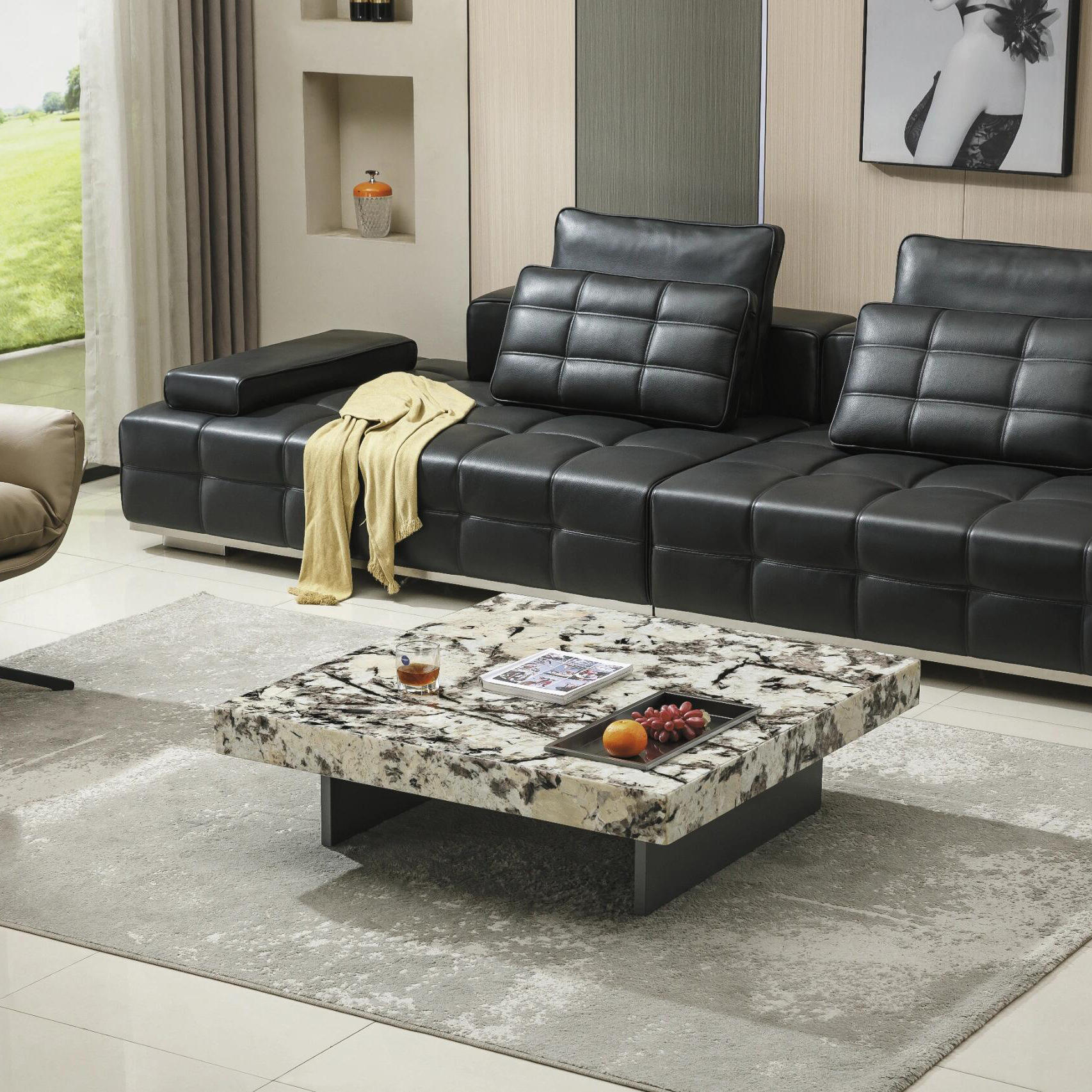 [Pierre de luxe importée] Orchidée des montagnes enneigées