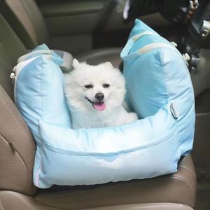 Lit pour animaux de compagnie portable, solide, tendance, dessin animé, housse amovible, lavable, imperméable, pour utilisation en voiture et en intérieur, écologique, doux et confortable pour chien - Product Image 2