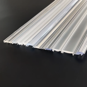 Bming Optical Manufacturer Extrusion <strong>Led</strong> <strong>Lens</strong> Acrylic Linear <strong>Led</strong> Light <strong>Lens</strong> 30 Degree 60 Degree 90 Degree - Product Image 3