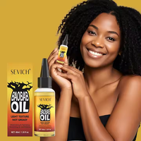 Afrika 40ml minyak penumbuh rambut pabrik grosir alami memperbaiki rambut perawatan minyak Serum untuk WANITA HITAM