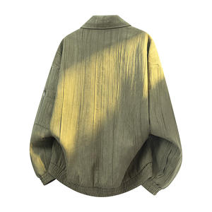 Plus Size Men's Winter Jackets for Men <b>Slim</b> Zipper Cotton Jacket Fall for Men <b>Coat</b> Black - Product Image 2