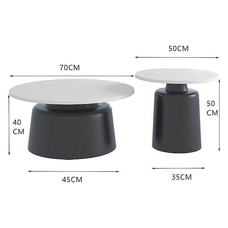 Matte black (large white face - small white face)