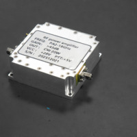 Módulo Amplificador de RF de Alta Linealidad 3G 4G 5G, 2G-18GHz, 20W, Módulos Amplificadores de Onda Pulsada de Alta Potencia GaN con Circulador Interno