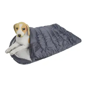 宠物狗睡袋户外野营狗床垫毛毯软绒靠垫小大狗床垫带储物袋垫