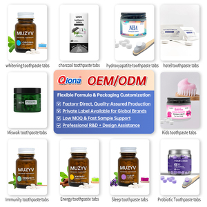 Oem Thảo Dược Tự Nhiên Kem Đánh Răng Máy Tính Bảng Gin Và Thuốc Bổ Rắn Kem Đánh Răng 60 Tab Florua Miễn Phí Cho Nhà Sử Dụng - Product Image 4