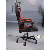 Prix pas cher Personnalisé Chine Noir Rouge Cadre En Bois En Cuir PU Bureau Adulte Ergonomique Racing Ordinateur PC Gamer Chaise De Jeu À Vendre
