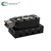 Katup Solenoid Suspensi Udara Accuair VU4 NPT3/8 Dengan Kotak Kontrol Saklar
