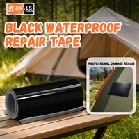 Ruban d'étanchéité permanent pour réparation de fuites d'eau, idéal pour auvents, tentes de camping-car, bâches sous carrosserie, voiles et bâches de bateau, patch de réparation extérieur