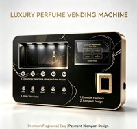 Distributeur automatique de parfum tactile en acier inoxydable avec paiement par carte bancaire, code QR ou jeton, pour centres commerciaux, fournisseur chinois OEM&ODM