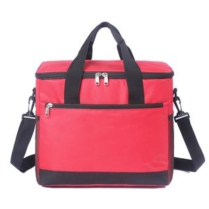 Bolsa Térmica de un Solo Hombro, Color Rojo, Antiderrames, Aislamiento Térmico, para Picnic, Almacenamiento en Frío para Automóvil, Estilo Moderno - Product Image 6
