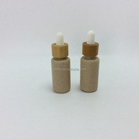 Flacon de shampooing en plastique biodégradable en paille de blé, auto-nettoyant, imprimé à l'écran, en PP, avec pompe pulvérisateur pour emballage cosmétique, 100 pièces